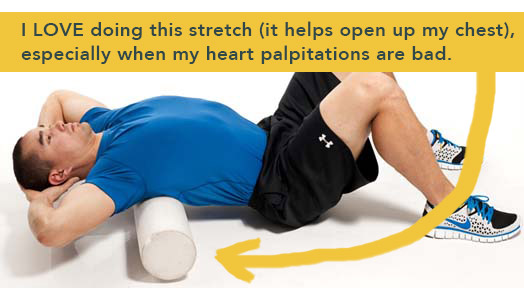 Foam Roller for Heart Palpitations